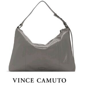 Vince Camuto bubble lamb skin genuine leather hobo purse shoulder bag